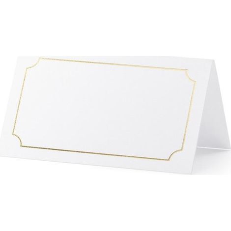 Tischkarten 9,5 x 5,5 cm, 10 Stück