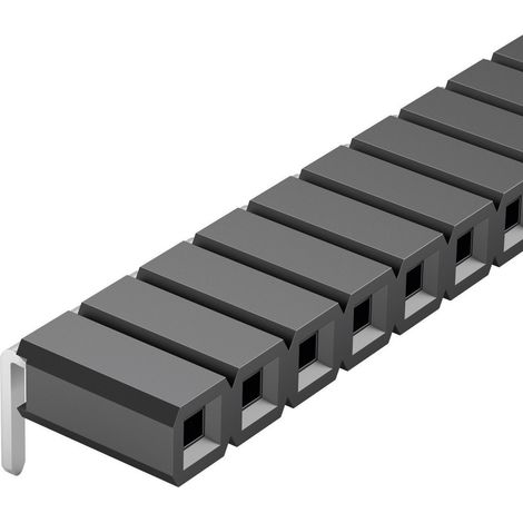 Fischer Elektronik Buchsenleiste (Standard) Anzahl Reihen: 1 Polzahl je Reihe: 36 10027080 1 St. (1/2)
