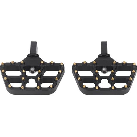 1 paire de repose-pieds conducteur antidérapants pour moto R18 2020-2022+ (dorés) (1/5)