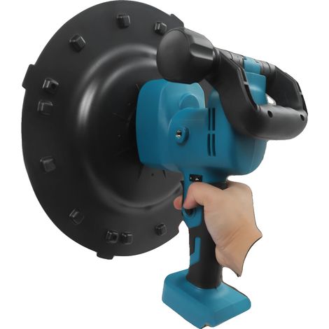 Máquina de enyesado inalámbrica, 18 V, 1000 W, velocidad de 1 a 6 velocidades (80-200 rpm), longitud de la varilla mezcladora: 49,5 cm, diámetro del cabezal mezclador: 9 cm (1/5)