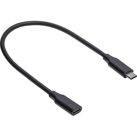 Câble d'extension USB-C Akyga AK-USB-32, USB 3.2, transfert UHD 4K 10 Gbit/s, 100 W, 30 cm (1/5)
