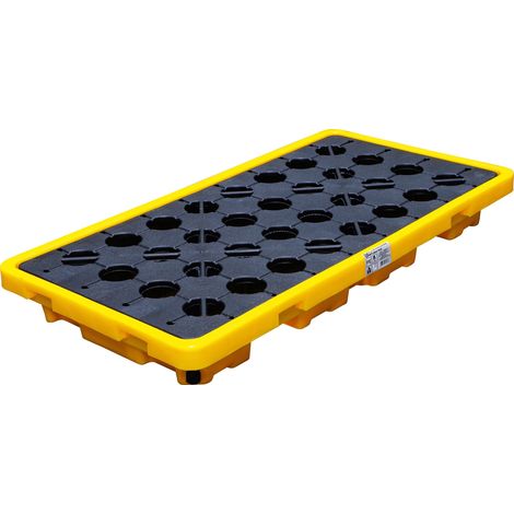 Bgs Cubeta de recogida de aceite negra 1300 x 660 x 150 mm (1/4)