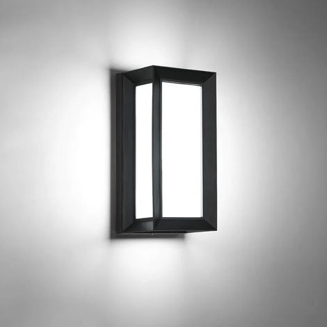 Applique Murale LED Exterieur/Interieur, 18W Applique Exterieure IP65 Etanche, 6500K Blanc Froid Lampe Murale Modernes en ODIPIE (1/4)