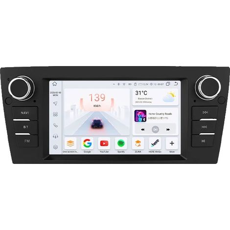 Autorradio, pantalla táctil, integración con smartphone, compatible con BMW Serie 3, diseño inalámbrico, S4 con AHDC2 (1/2)