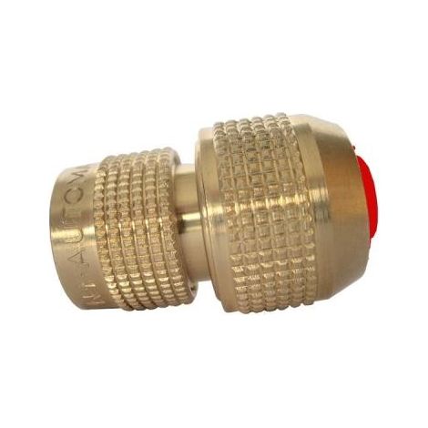 Boutté 2102783 Automatic red quick connector aquastop brass Ø19