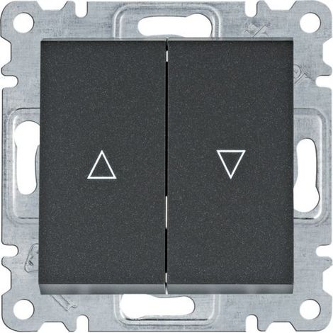Interrupteur bistable pour volet roulant Lumina noir WL0313