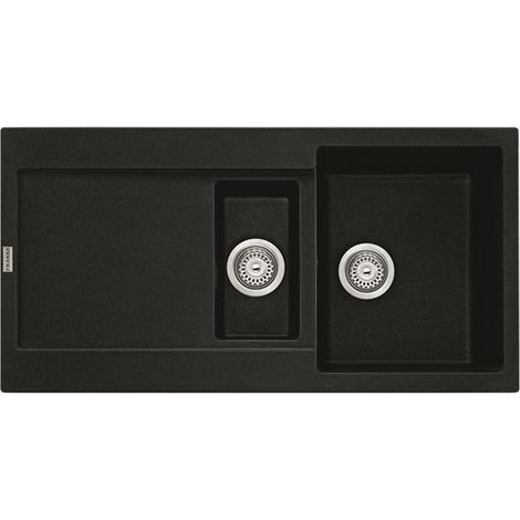 Einbauwaschbecken 60cm onyx mit siphon - Franke - 459464
