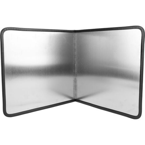 Pare-éclaboussures pliable pour cuisinière, acier inoxydable 304, double face, antiadhésif, pour cuisine, 30 cm de profondeur / 11,81 pouces. (1/5)
