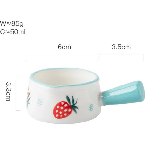 (Style D 50 ml) Coupe à lait/café, tasse à lait en céramique créative et mignonne, 50 ml