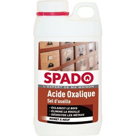 Nettoyant acide oxalique pour carrelage – Efficacité professionnelle – 750 g – Pour surfaces intérieures et extérieures