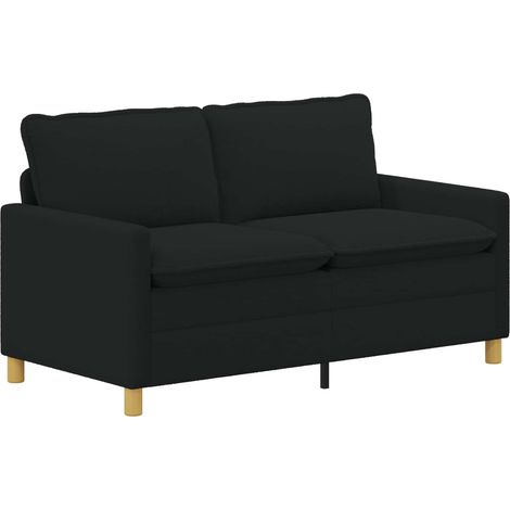 Sofá Negro 156 x 81 x 87,5 cm Tela vidaXL (1/5)