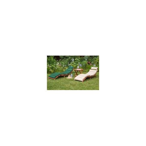Ipanema Liegen Set 5tlg 2 Liegen Kissen Hocker 50x50cm