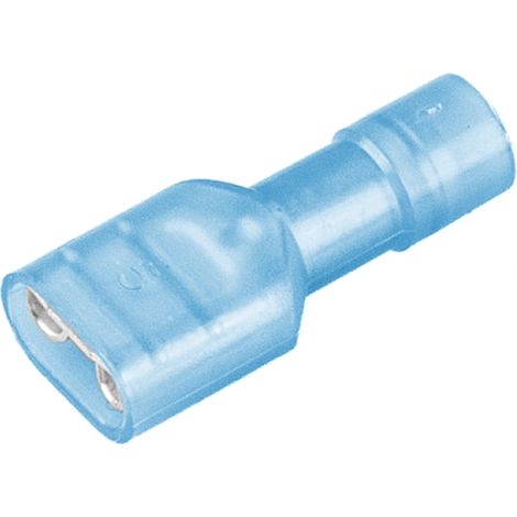Cosse faston RS PRO, Isolé, Bleu (1/3)