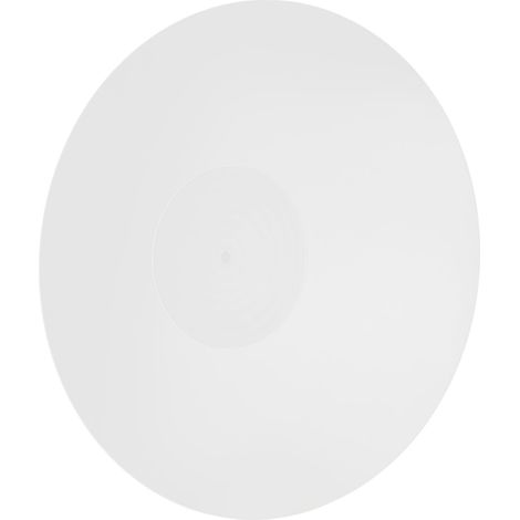 Tapis de platine vinyle antistatique en acrylique transparent, améliorant la qualité sonore et compatible avec les disques LP 12 pouces. (1/5)