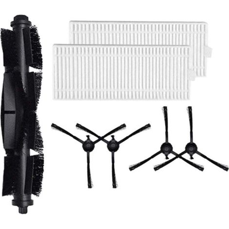 Accessori di ricambio per l'aspirapolvere robot 360 S8 Plus: spazzola principale, filtro HEPA, kit laterale -Crezuo