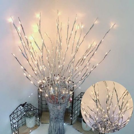 LED lumières Branche d'arbre de simulation de lumière décorative de la salle (1/3)
