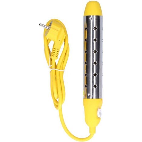 Thermoplongeur 600 W, ensemble mini-chaudière de réchauffeur de voyage portable, composant de chauffage multifonctionnel idéal pour chauffer l'eau de boisson, l'eau de baignade 220 V (1/4)