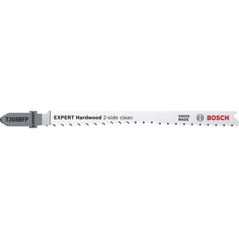25x Lame de scie sauteuse Hardwood 2-side clean T308BFP (1/5)