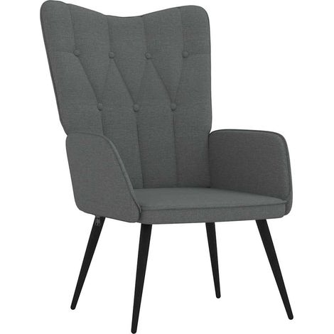 Maison Exclusive - Relaxsessel Dunkelgrau Stoff