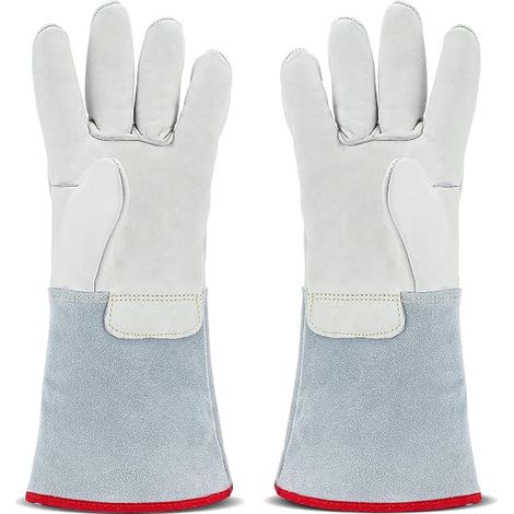 Gants de protection contre les basses températures (45cm) — Protection contre les basses températures — Résiste à -100 °C — Imperméables (1/5)