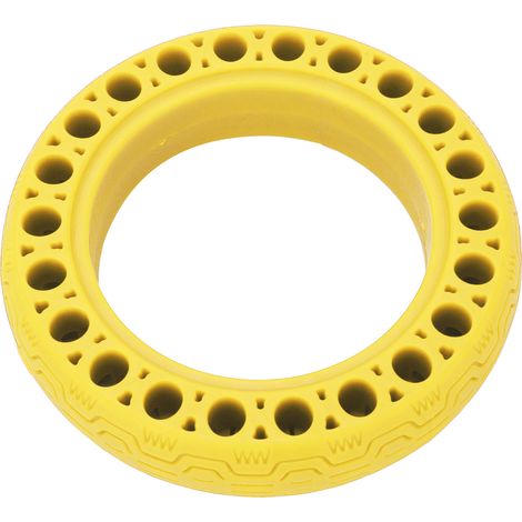 Mehrfarbiger 60/70-6.5 Vollgummireifen für Max G30D G30P Elektroroller – Elektrorollerzubehör – Gelb (1/5)