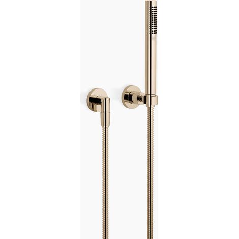 Garniture de douche flexible TARA de Dornbracht avec rosaces (1/4)