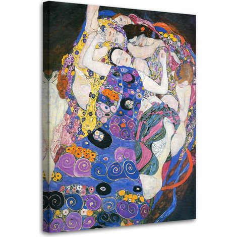 Tableau sur toile, Vierges - Reproduction G. Klimt - 40x60 (1/5)