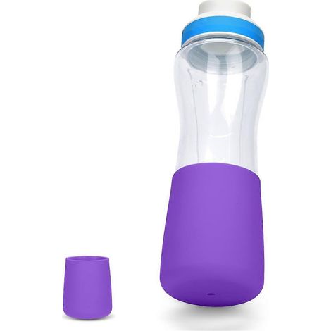Lot de 2 manchons de fond pour bouteille d'eau Cirkul 22 oz, violets. (1/5)