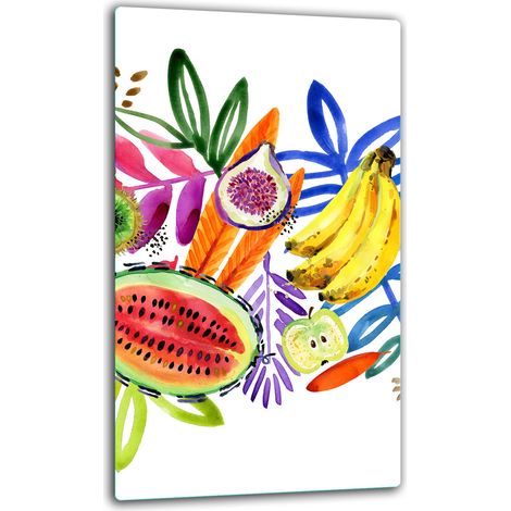 PLAQUE DE PROTECTION EN VERRE POUR INDUCTION 30x52 FRUIT (1/5)