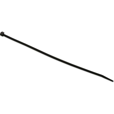 KSS Kabelbinder-Sortiment Polyamid 6.6, schwarz, 280x7,6, UV-beständig, 100 Stück
