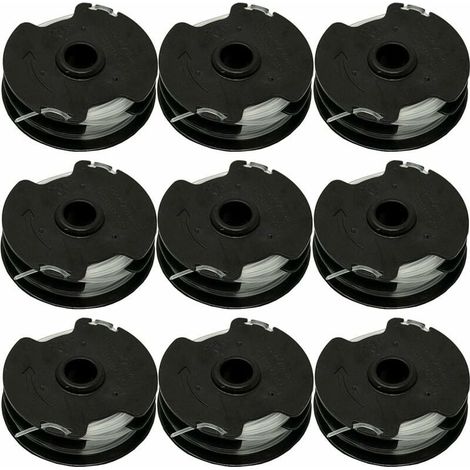 Set of 9 replacement spools for Parkside PRTA 20 Li C3 cordless brushcutter IAN351753 (1/5)