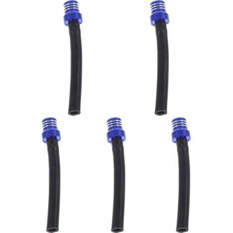 5Pièces Bouchons Réservoir Bleu Avec Valve En Aluminium Durable (1/2)