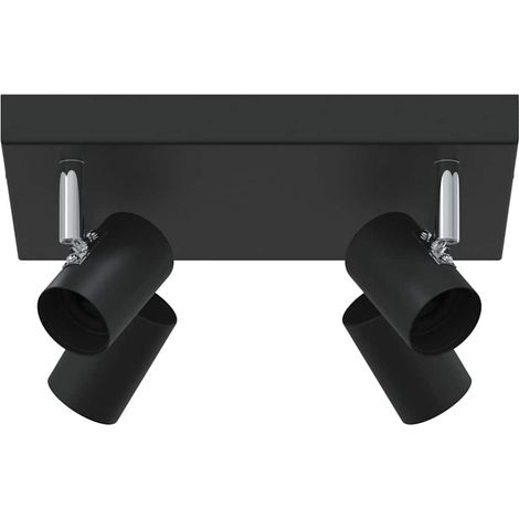 Spot de plafond Noir 26,5 x 26 x 11,5 cm Métal (1/5)