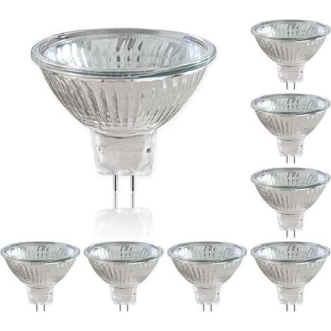 LaBlanc – GU5.3 50W LED-Lampe, 8er-Pack, 12V, Halogen-Reflektorlampe, dimmbarer Fluter, MR16-Halogen-Spotlampe, 660lm, Warmweiß 2700K, 36° Abstrahlwinkel (1/4)