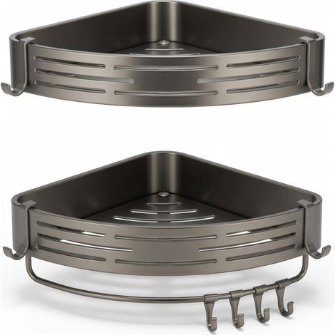 Mensola angolare per bagno 55 mm cestino triangolare modello 17 (1/5)