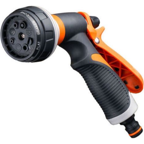 Pistolet Arrosage de Jardin Multifonctionne Pistolet à Eau Haute Pression avec 8 Modes Réglables