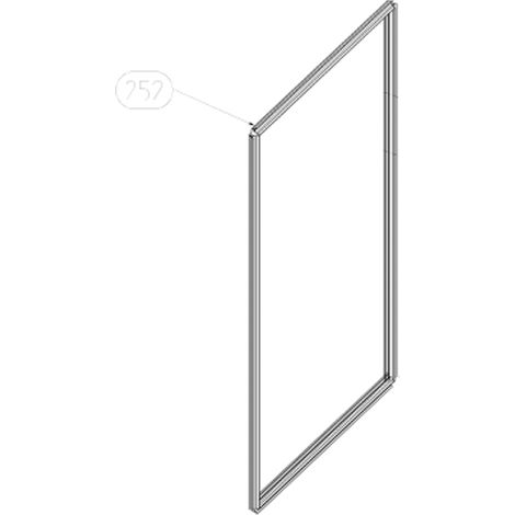 Guarnizione porta frigorifero (codice 252) - Frigorifero, congelatore - BEKO - 433695