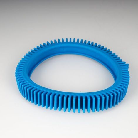 Pneu Ă dents et crampons pour robot de piscine (roue arriĂšre) (1/4)