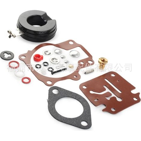 MegaHaustechnik-1-Kit de réparation de carburateur pour Johnson Evinrude 396701 18-75 CV (1/4)