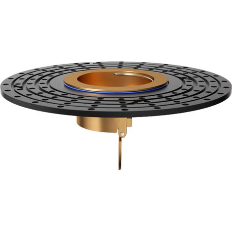 Générique Bonde De Sol - Clapets Anti-refoulement Douche - Siphon Sol Douche Anti-odeurs en Métal Drainage Rapide Facile À Installer pour Salle De Bain, Toilettes, Cuve, Balcon, Cuisines, 10x10x4.5cm (1/5)