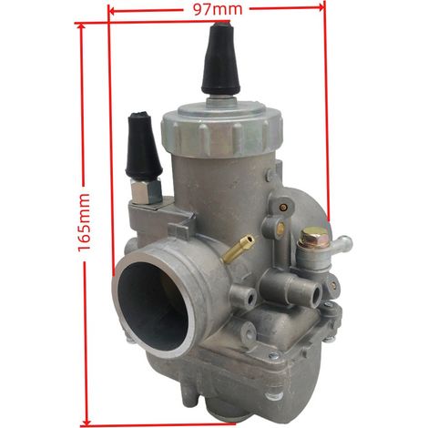 This carburetor is suitable for the Xplorer 250 two-stroke engine (part no. 404-088) of the off-road vehicle. It features a high-precision fuel injection system for trouble-free cold starts.