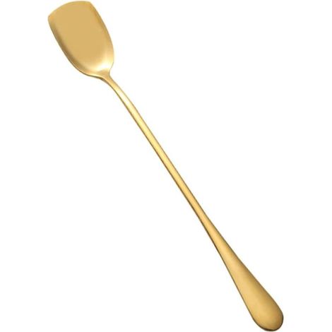 MAGICLULU 6-teiliges Eiscreme-Löffel-Set aus Edelstahl mit langen Griffen (1/5)