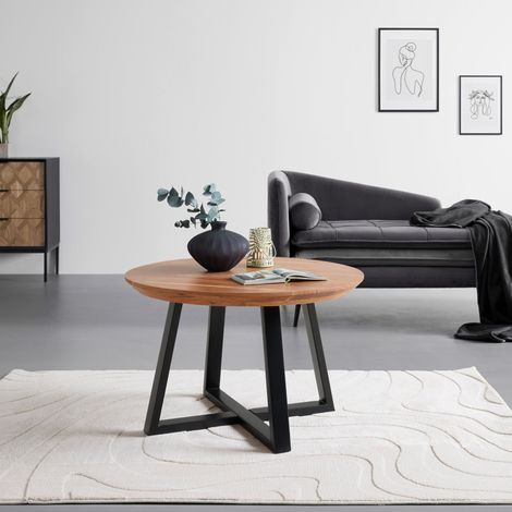 Mömax Couchtisch Safaga in Schwarz/Natur (1/5)