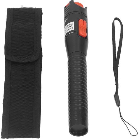 Localisateur visuel de défauts, source lumineuse puissante, détection rapide et précise, connecteur 2,5 mm, stylo lumineux rouge, testeur de fibre optique 10 A (puissance optique de sortie 10 mW)