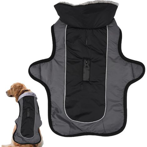 Dog Coat, Winter Dog Coat, Warm Pet Coat Waterproof Dog Snow (1/5)