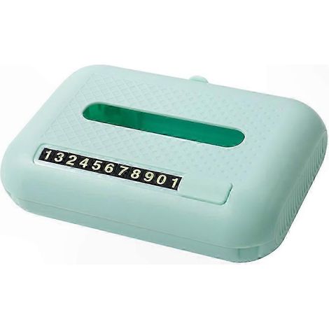 Porte-téléphone voiture 4-en-1 créatif, boîte à mouchoirs mignonne, démontage par encliquetage, design multifonction, bleu/rose/blanc (1/5)