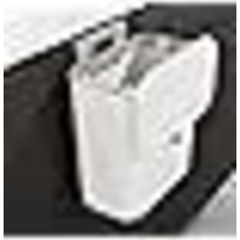 Poubelle Suspendue Cuisine avec Couvercle, Poubelle Murale Cuisine, Poubelle Camping Car Suspendu pour Portes d'armoires Placard Salle de Bain, 27 x 13 x 29 cm