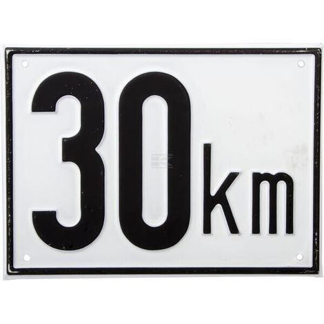 Segnale d'ingombro in metallo UNBRANDED BL30AA