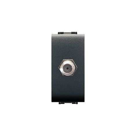 Presa Coassiale Sat Tipo F Mylife Connettore F (Elettrocanali Cod. Ecl4053Sat)