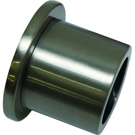 Gardinia 10011160 Supporto a Parete, Metallo, Finitura Acciaio Inossidabile, 12x10x0.1 cm (1/4)